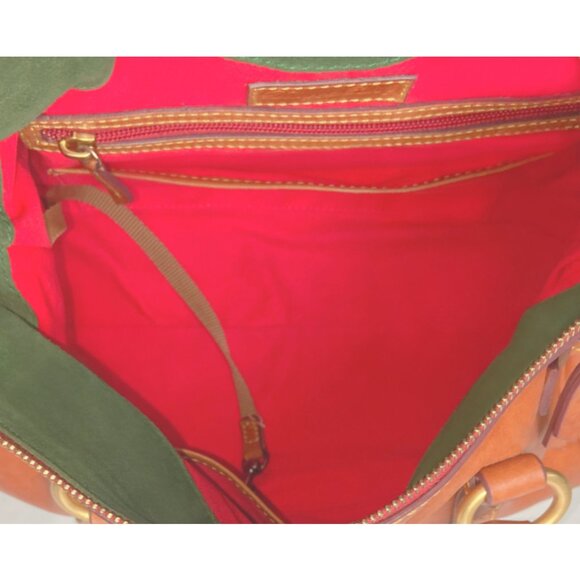 Dooney & Bourke Large Florentine Italian Vacchetta leather Satchel - Picture 12 of 16